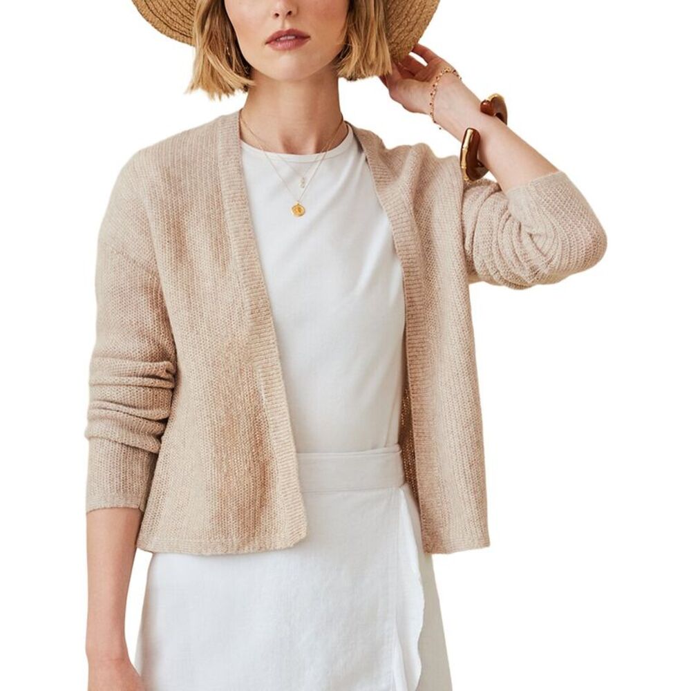 J.Mclaughlin Womens Kavi Sweater, Tan
